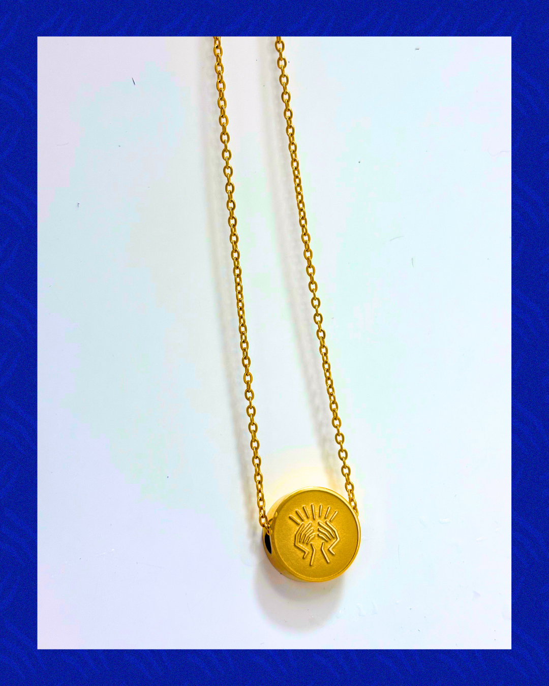Signature Engraved Necklace.